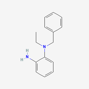 molecular formula C15H18N2 B1343350 N~1~-benzyl-N~1~-ethyl-1,2-benzenediamine CAS No. 28458-72-2