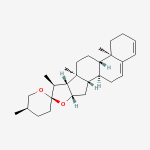 molecular formula C27H40O2 B13433542 Diosgenin,dehydro CAS No. 1672-65-7