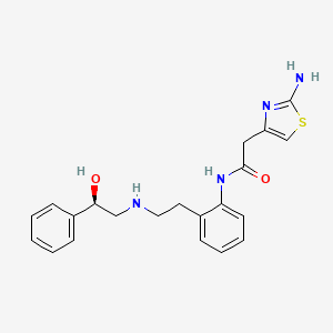 molecular formula C21H24N4O2S B13433621 ortho-Mirabegron 