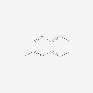 molecular formula C13H14 B13433644 1,3,5-Trimethylnaphthalene CAS No. 2131-39-7