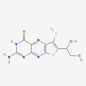 molecular formula C11H11N5O3S2 B13433661 Urothion CAS No. 17801-77-3