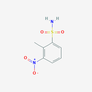 molecular formula C7H8N2O4S B1343369 2-Methyl-3-nitrobenzenesulfonamide CAS No. 412304-82-6