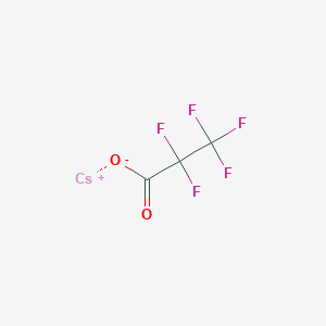 molecular formula C3CsF5O2 B13433746 Cesium 2,2,3,3,3-Pentafluoropropanoate 
