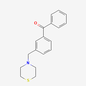 3-(Thiomorpholinomethyl)benzophenone