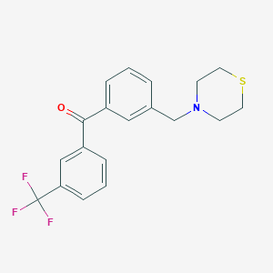 3-Thiomorpholinomethyl-3'-trifluoromethylbenzophenone