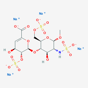 molecular formula C13H17NNa4O19S3 B13434082 Fondaparinux Sodium Impurity CAS No. 1809833-99-5