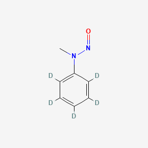 molecular formula C7H8N2O B13434126 N-Nitroso-N-methylaniline-d5 