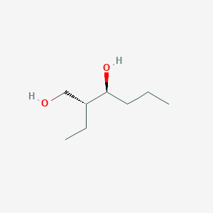 molecular formula C8H18O2 B13434154 (2R,3S)-2-Ethyl-1,3-hexanediol 
