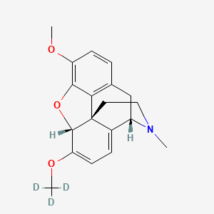 molecular formula C19H21NO3 B13434257 Thebaine 6-O-Methyl-d3 CAS No. 18161-81-4