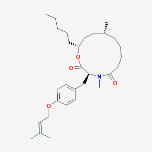 molecular formula C30H47NO4 B13434341 Melearoride A 