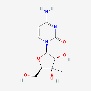 molecular formula C10H15N3O5 B13434378 3'-c-Methylcytidine 