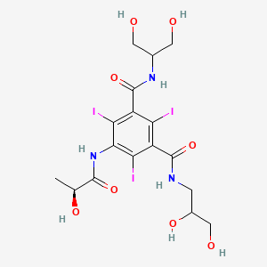 molecular formula C17H22I3N3O8 B13434418 Iopamidol EP Impurity G 