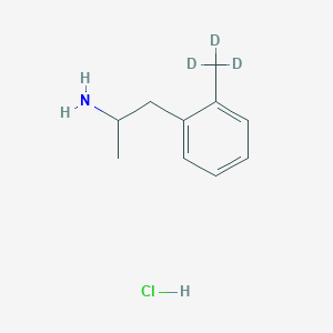 molecular formula C10H16ClN B13434426 Ortetamine-d3 Hydrochloride 