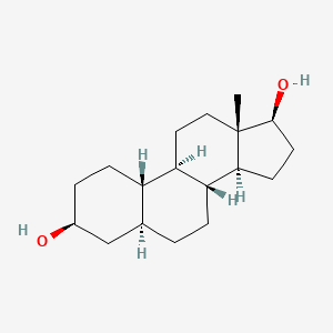 molecular formula C18H30O2 B13434553 5alpha-Estrane-3beta,17beta-diol 