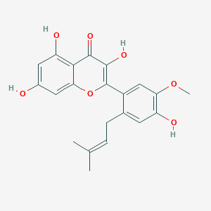 molecular formula C21H20O7 B13434556 6'-Prenylisorhamnetin 