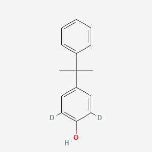 molecular formula C15H16O B13434558 4-Cumylphenol-2,6-d2 