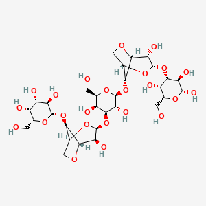 molecular formula C30H48O24 B13434618 Agaropentaose 