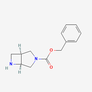 benzyl (1S,5S)-3,6-diazabicyclo[3.2.0]heptane-3-carboxylate