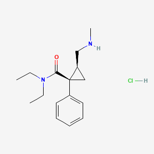 molecular formula C16H25ClN2O B13434694 rac,cis-Milnacipran Hydrochloride 