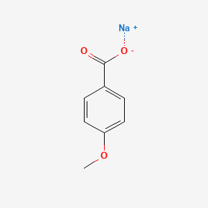 molecular formula C8H7NaO3 B1343471 Sodium anisate CAS No. 536-45-8