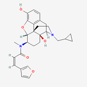 molecular formula C28H32N2O5 B13434719 2Z-Nalfurafine 