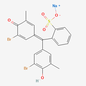 molecular formula C21H15Br2NaO5S B1343473 Bromocresol Purple sodium salt CAS No. 94333-63-8