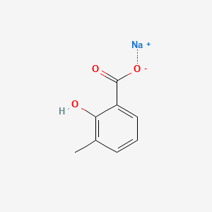molecular formula C8H7NaO3 B1343475 Sodium 3-methylsalicylate CAS No. 32768-20-0