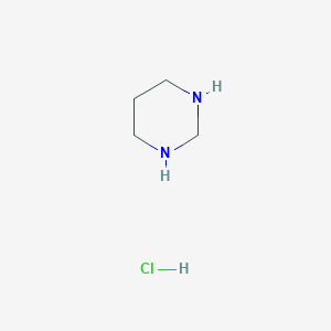 molecular formula C4H11ClN2 B13434926 Hexahydropyrimidine hydrochloride CAS No. 15937-63-0