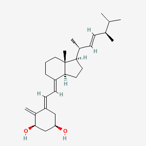 molecular formula C28H44O2 B13434958 1beta-Hydroxy-5,6-trans-vitamin D2 