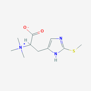 molecular formula C10H17N3O2S B13435212 S-methylergothioneine 