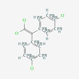 molecular formula C14H8Cl4 B13435374 p,p'-DDE-13C12 