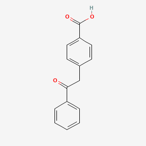 4-(2-Oxo-2-phenylethyl)benzoic acid