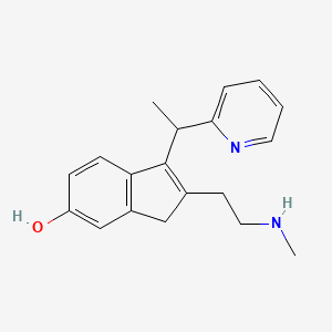 molecular formula C19H22N2O B13435504 6-Hydroxy-N-demethyldimethidene 