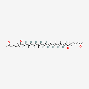 molecular formula C40H56O4 B13435531 beta-Carotenone CAS No. 20126-74-3
