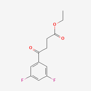 Ethyl 4-(3,5-difluorophenyl)-4-oxobutyrate