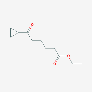 Ethyl 6-cyclopropyl-6-oxohexanoate