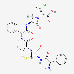 molecular formula C30H26Cl2N6O7S2 B13435792 Cefaclor Dimer 