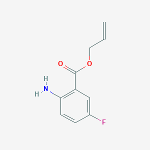 molecular formula C10H10FNO2 B134359 Allyl 2-amino-5-fluorobenzoate CAS No. 145219-56-3