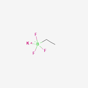 molecular formula C2H5BF3K B1343603 Potassium ethyltrifluoroborate CAS No. 44248-07-9