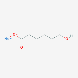 molecular formula C6H11NaO3 B1343604 Sodium 6-hydroxyhexanoate CAS No. 5299-61-6