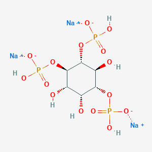 molecular formula C6H12Na3O15P3 B13436042 D-myo-Inositol-1,4,5-triphosphate, sodium salt 
