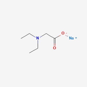 molecular formula C6H12NNaO2 B1343608 N,N-Diethylglycine sodium salt CAS No. 5426-55-1