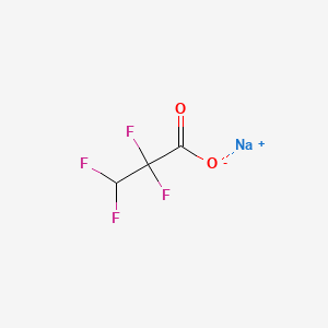 molecular formula C3H2F4NaO2 B1343611 Sodium 2,2,3,3-tetrafluoropropionate CAS No. 22898-01-7