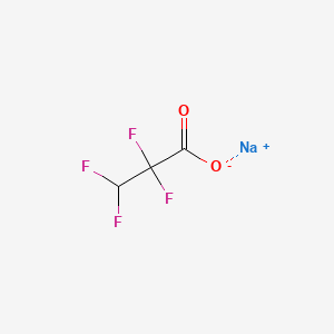 molecular formula C3HF4NaO2 B1343611 Sodium 2,2,3,3-tetrafluoropropionate CAS No. 22898-01-7