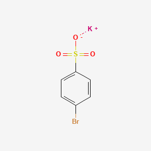 molecular formula C6H4BrKO3S B1343616 Potassium 4-bromobenzenesulfonate CAS No. 66788-58-7