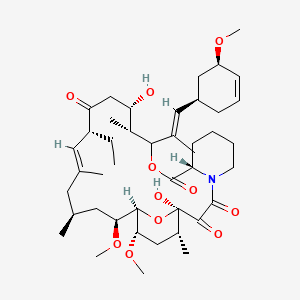 molecular formula C43H67NO11 B13436163 Deschloro Pimecrolimus (Mixture of Isomers, Technical Grade) 