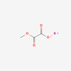molecular formula C3H3KO4 B1343622 Methyl potassium oxalate CAS No. 10304-09-3