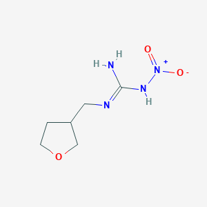 molecular formula C6H12N4O3 B13436283 Dinotefuran-desmethyl CAS No. 168688-99-1