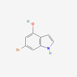 molecular formula C8H6BrNO B1343639 6-Bromo-1H-indol-4-ol CAS No. 885518-89-8