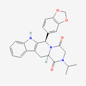 molecular formula C24H23N3O4 B13436420 N-Isopropyl Tadalafil CAS No. 171596-30-8